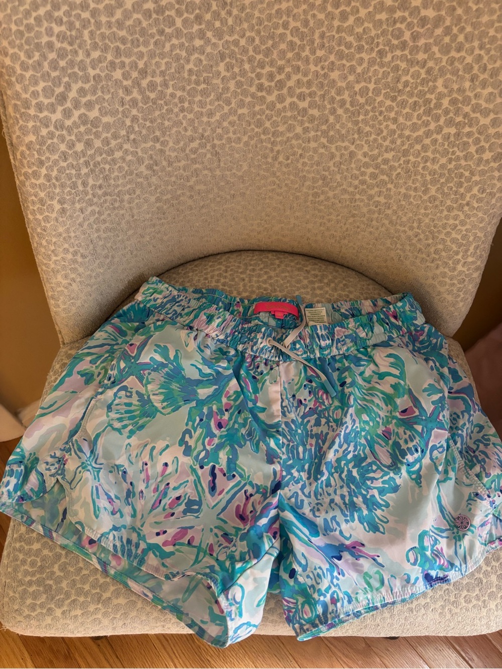Lilly Pulitzer Luxletic Ocean Trail shorts